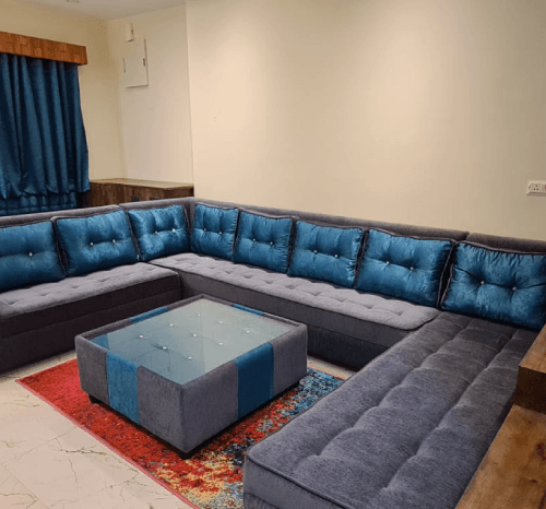 Living room of the best homestay in Andaman - Rest Nest Vacation Homes